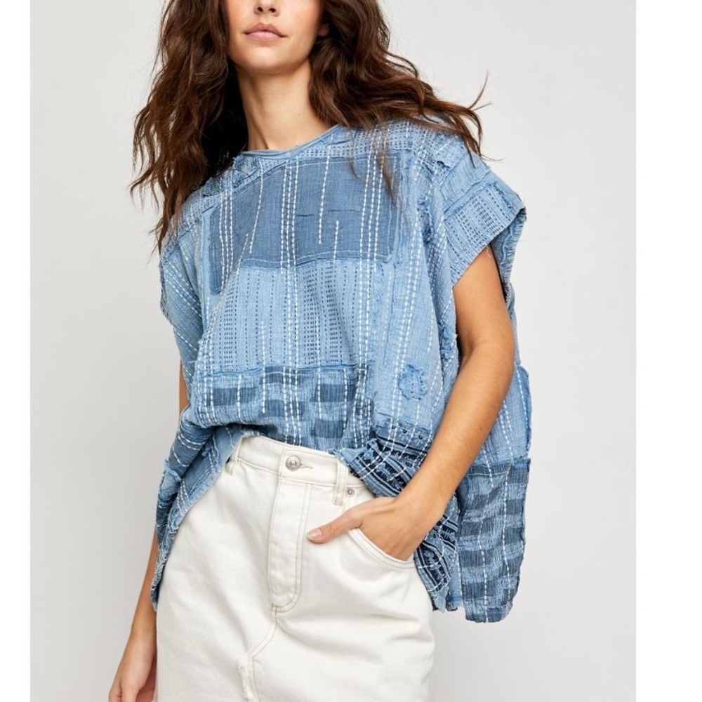 Free People Patch Me Up Tee